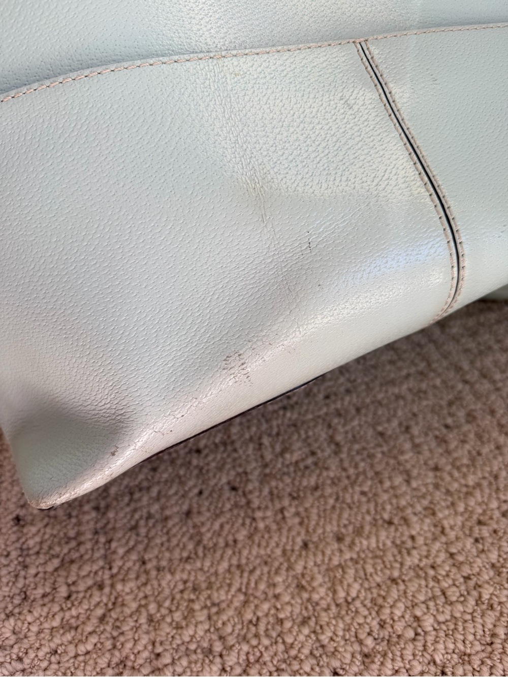 Kate Spade Light Blue Leather Handbag - Picture 11 of 13